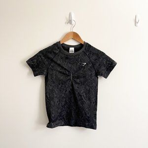 Gymshark Black Short Sleeve Tee